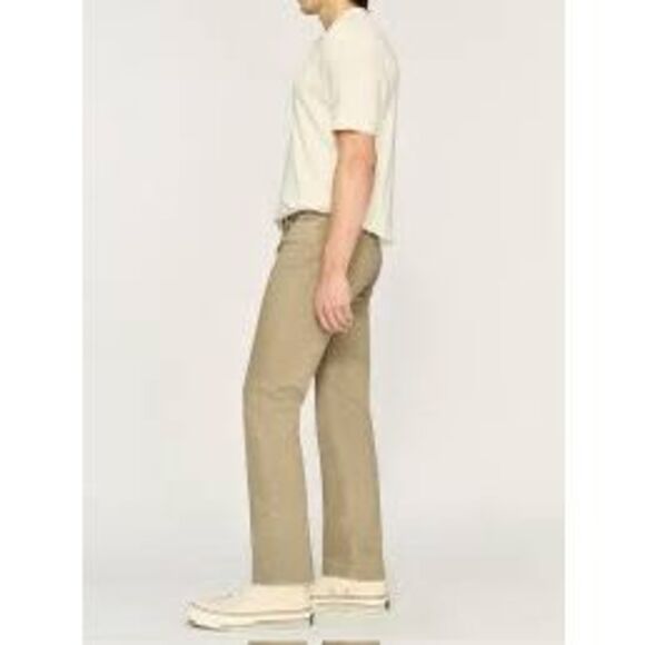 NWT DL1961 Avery relaxed straight leg jeans Size 29/32 Cream color - Picture 1 of 7